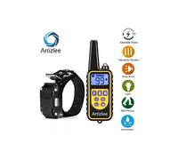 Collier Electrique d'Entraînement de Chien, ARTIZLEE Collier de Dressage Télécommande Etanche et Rechargeable G