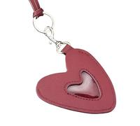 Collier élégant et robuste en cuir synthétique avec pendentif en forme de chat en forme de cœur pour les créateurs de tendance qui aiment les designs distinctifs pour un usage quotidien