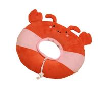 Collier élisabéthain en peluche de dessin animé pour chiens et chats, récupération des blessures, réglage du cône pour animaux de compagnie, prévention du léchage, plaie chirurgicale post-chirurgicale