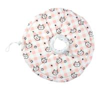 Collier Élisabéthain Étanche pour Chat Après Chirurgie, Réglable | Tissu Imperméable et Mousse, Protège la Plaie sans Gêner Vue ni Mouvement, Limite Léchage et Griffures