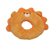 Collier élisabéthain réglable en peluche de dessin animé pour chien, chat, léchage des plaies chirurgicales, convalescence après chirurgie du cou