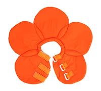 Collier Elizabeth Chien Chat Ajustable, Respirant, Imperméable, Taille L, Confort et Protection Optimale - Design Pliable, Léger, Parfait pour la Récupération des Animaux (L)