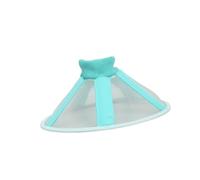 Collier Elizabeth pour animal domestique - Filet ventilé - Cône de convalescence chirurgicale - Pour soins des plaies - Taille réglable - Confortable