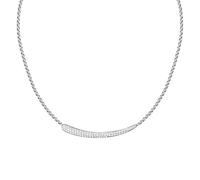 Collier en Acier et Cristal