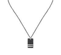 Collier en acier et émail