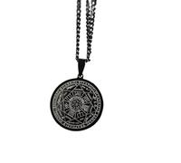 Collier en acier inoxydable des Sept Archanges Pendentif Salomon Judaïsme OCC