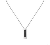 Collier En Acier - Maserati - Jm423avd19 - Noir - Doré - 45+5 Cm