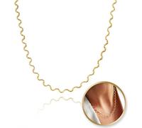 Collier en acier plaqué or 14k Flamenco Mystique NST2156