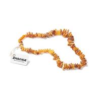 Collier en Ambre pour Chiens et Chats - Perles d'Ambre de la Baltique 100% Naturelles - 23cm