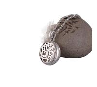 Collier en Argent S925 Retro Fort Gawu Nuage Pour Femmes Ajoor Ruyi Sachet Peut Être Ouvert Personnalité Créative Cadeau Unique Unisex, LJBLEUSK