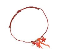 Collier en céramique corail réglable avec chaîne clavicule unique pour les occasions spéciales Collier plastron en céramique, One Size, Comme décrit, Comme décrit.