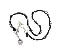 Collier en corde tressée faite à la main avec pendentif cuillère complexe, chaîne clavicule unique pour un usage quotidien et décontracté, collier doux pour la peau, taille unique, Comme décrit, Comme