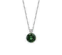 Collier en Cristal 925 des Dames à chaîne de la clavicule Courte