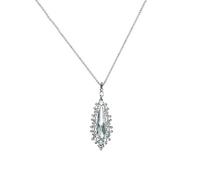 Collier en Cristal élémentaire atmosphère Pendentif clavicule Accessoires de chaîne