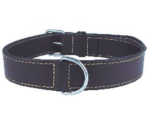 Collier en Cuir Double Marron 65 cm pour Chien/ZOLUX