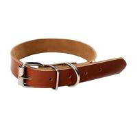Collier en Cuir pour Chiens,Collier réglable pour Chien Moyen avec Boucle - Colliers pour Animaux de Compagnie pour Chiens Moyens et Grands, Cadeau pour Les Amoureux des, Amis et Parents