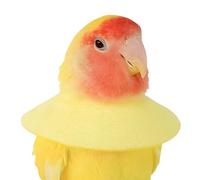 Collier en forme de cône d'oiseau, perroquet anti-morsure, cône de récupération doux avec ajustement réglable, protection confortable du cou anti-plumage pour la protection des plumes et la