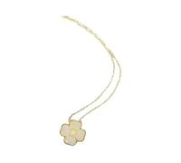 Collier en jade pour homme, collier Lockbone pour femme, pendentif trèfle à quatre feuilles en jade naturel, petit luxe, offrez-lui un cadeau