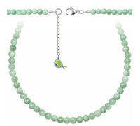 Collier en jade vert - Perl...
