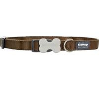 Collier en nylon Red dingo classic brown, Taille : GS
