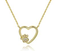Collier en or Amour pour un animal de compagnie AGS702/48-GOLD