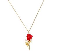Collier en Or Rose Tendance Esthétique Délicat Floral