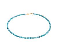 Collier en pierre apatite femme Sloya Serena Bleu 41/45 cm