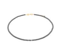 Collier en pierre hÃ©matite femme Sloya Serena Gris 41/45 cm