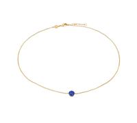 Collier en pierre lapis-lazuli femme Sloya Aurora Bleu 42/45 cm