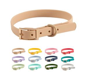 Collier en PVC imperméable - Arizona Hotdogs - Scorpius - Beige - 31-39 cm - Taille M