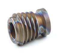 Collier en titane avec pendentif en forme de couteau, cordon de parachute, fermeture éclair, paracorde, 14*15mm, Titane, Titane.