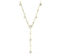 Collier en Y Imber, Taille ronde, Blanc, Doré à l’or 18 carats (750/1000) OS