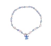 Artesanía Cerdá Collier pour fille Disney Classic Stitch Bleu 7 x 15 x 0,1 cm sans gemme