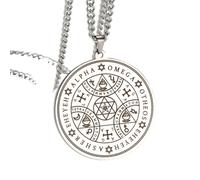 Collier Ennochian Seal Collier Magique Talisman Archanges Pendant Pas Fading ACE