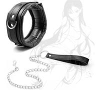 Collier éPonge Noir Classique, Collier avec Fixation par Encliquetage, Solide à Porter, IdéAl pour De Nombreuses Occasions, IdéAl pour Promener Le Chat Et Le Chien, Cadeau pour Les Couples - K11