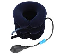 Collier et Appareil de Traction Cervicale Gonflable, Appareil de Traction Cervicale Réglable et Respirant, Appareil de Soutien Cervical pour Soulager les Douleurs Cervicales Chroniques