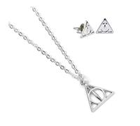 The Carat Shop – Pack Harry Potter Collier et Boucles d'Oreilles Reliques de la Mort