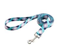 Collier et laisse for chien, idéal for promener des chiens de petite, moyenne et grande taille. Collier bohème for chiots et chats, accessoire for animaux de compagnie, pitbull, carlin.(Lightgreen lea