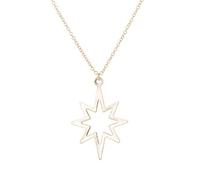 Collier étoile Creuse irrégulière, Feuille, Choc électrique, Bijoux grotesques