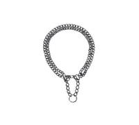 Collier Etrangleur, 3 Rangs, Sécurité, Chromé, 60 Cm/2,5 Mm - Mon Animalerie