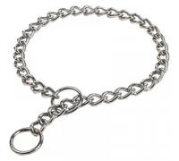 Collier étrangleur en acier inoxydable compatible avec les colliers de dressage pour chiens durables et anti-traction. - 3,0 mm x 55 cm