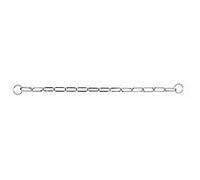 Collier étrangleur grands maillons, 63 cm/4,0 mm, pour chien