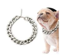 Collier étrangleur pour chien - Collier pour chien doux avec sécurité | Boucle en métal réglable durable | Colliers ronds souples réglables pour petits, moyens et grands chiens, chiots et chats | Coll