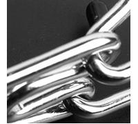 Collier étrangleur pour chien - DUOKON - Réglable en acier inoxydable - Double protection