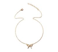 Collier exquis en plaqué or 14 carats, brillant minimaliste, élégant et polyvalent, tendance et éternel, petit et quotidien. Infusez le look avec un charme exquis et un luxe discret, Universal size