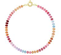 Collier fait à la main en pierre naturelle bohème pour l'été, la plage, collier multi-perles, collier de clavicule à faire soi-même, collier polyvalent