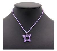 collier fantaisie pendentif strass 31cm coloré - modèle aléatoire - bg international 32961 Multicolore G