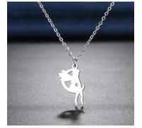 COLLIER FEE ALLIA SUR LUNE, FIGURINE FEE, COLLIER FEE CLOCHETTE, STATUETTE FEE