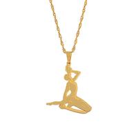 Collier Femme - Collier Pendentif Haïti, Bijoux Pour Femmes Filles Neg Mawon Ayiti, Accessoires Haïti Neg Maron, Chaîne Réglable, Accessoires Uniques De Mode Hiphop, Colliers Personnalisés De To