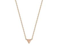 Collier Femme - ESPRIT - ESNL03414C400 - Acier Inoxydable - Oxyde de Zirconium - Rose Or